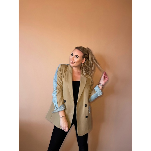 Double blazer | jacket beige