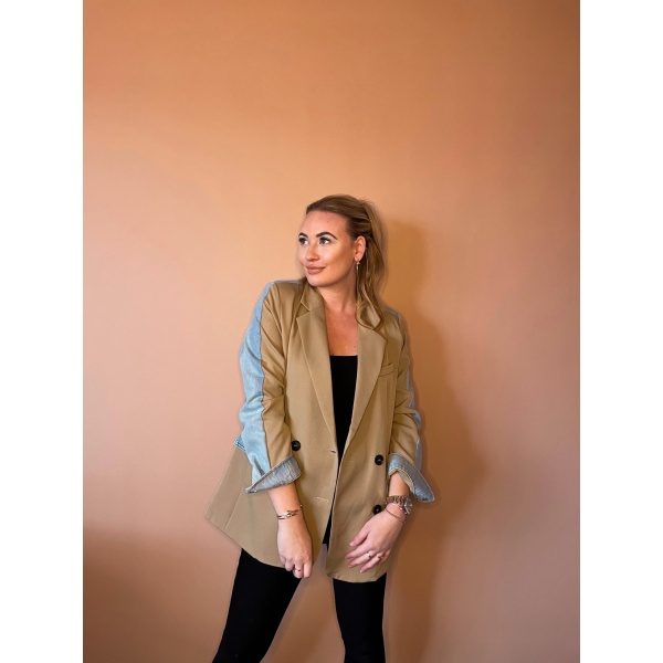 Double blazer | jacket beige