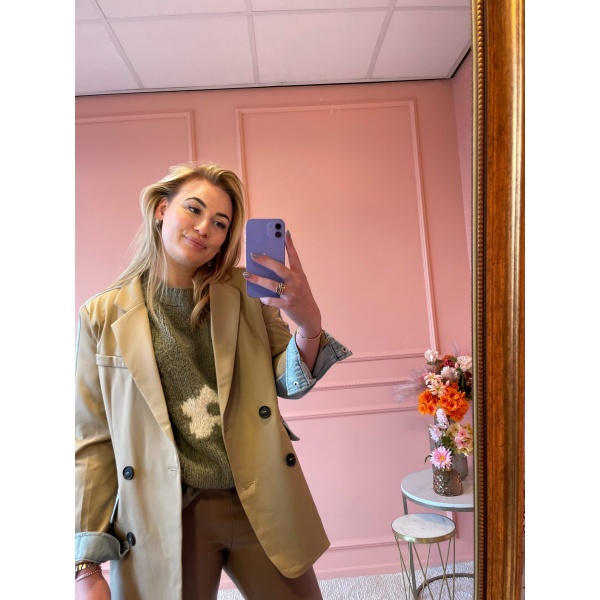Double blazer | jacket beige