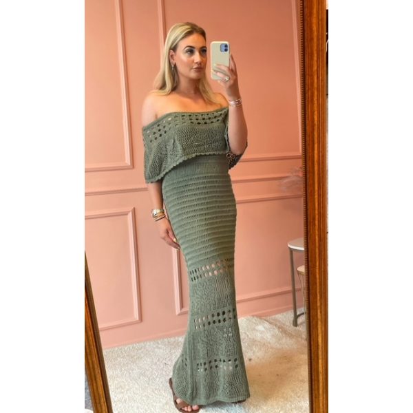 Sandy dress groen