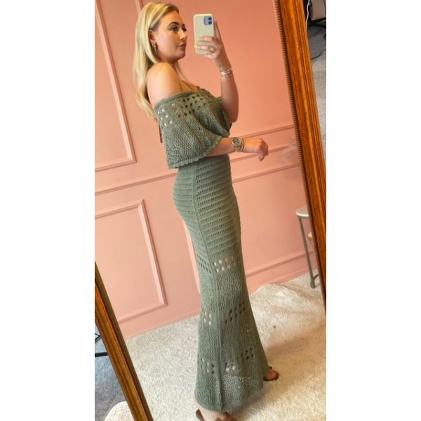 Sandy dress groen
