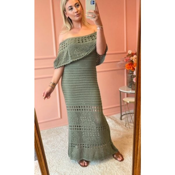 Sandy dress groen