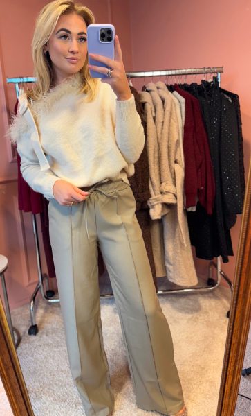 Pantalon ecru