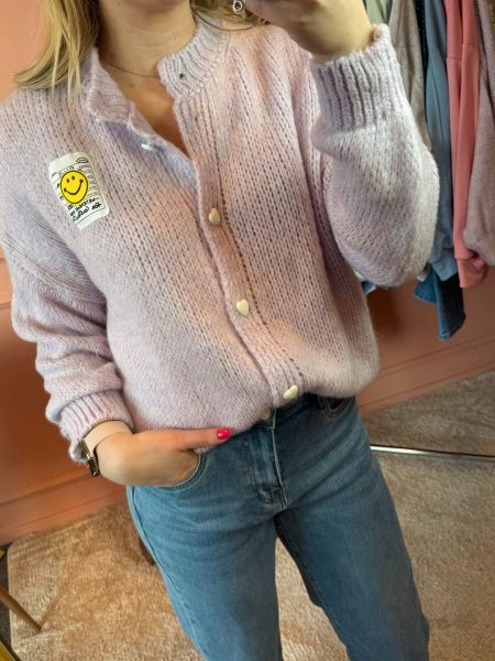 Smile all day vest lila