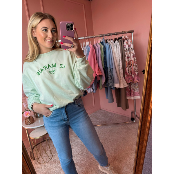 Marais sweater mint