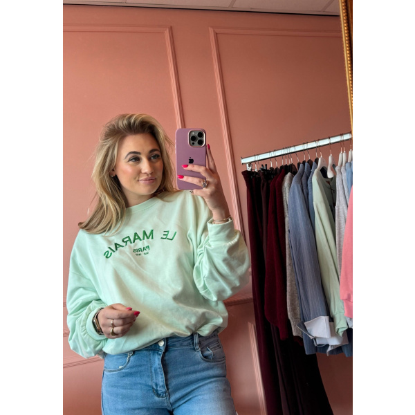 Marais sweater mint