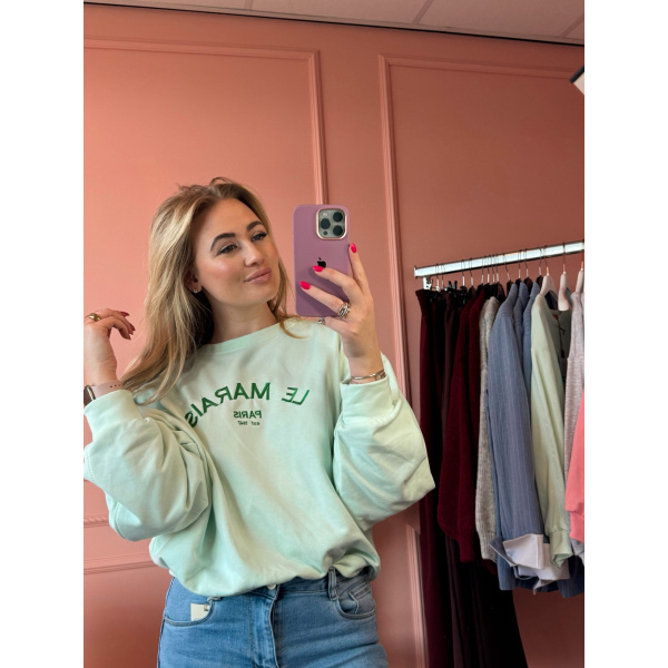 Marais sweater mint