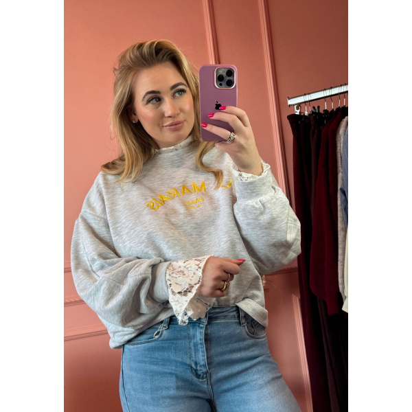 Marais sweater grijs