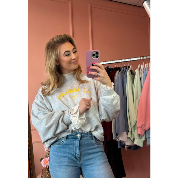 Marais sweater grijs
