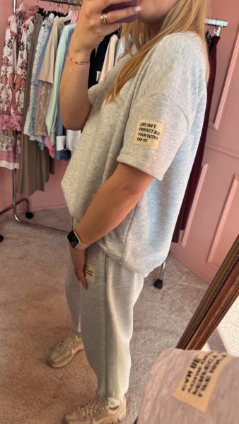 Jogging 2 piece grijs