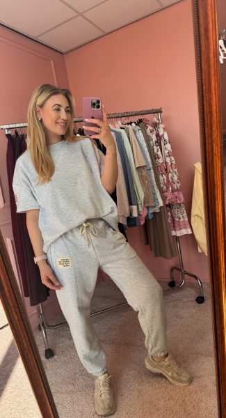 Jogging 2 piece grijs