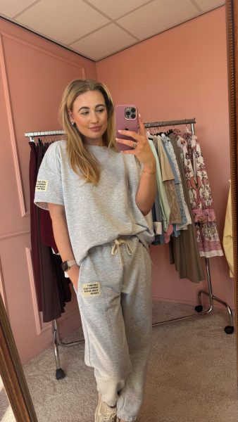 Jogging 2 piece grijs
