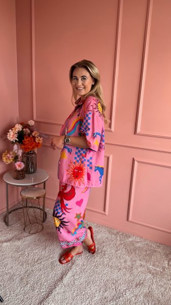 Mantra set roze