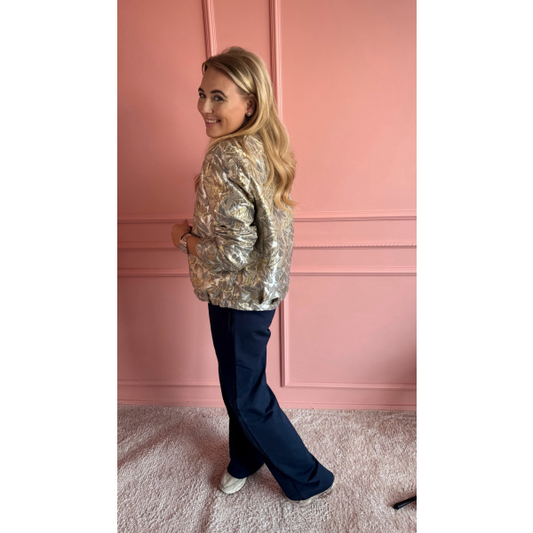 Maya jacket zilver