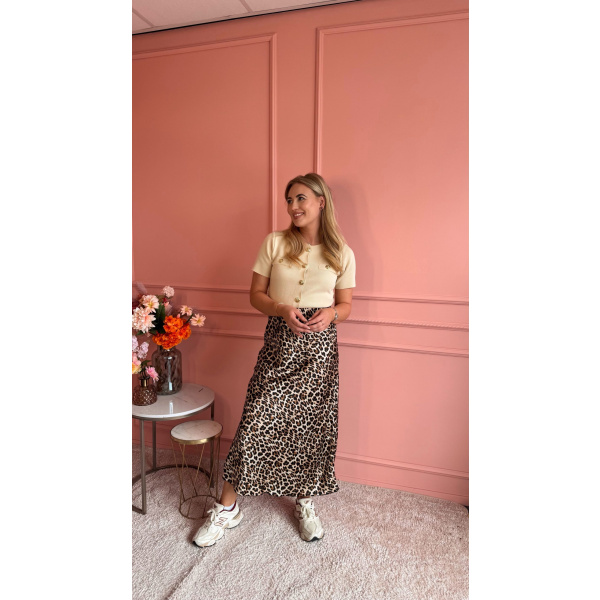 Claire top camel