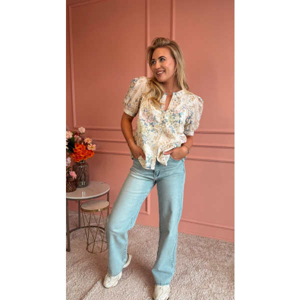 Flower blouse