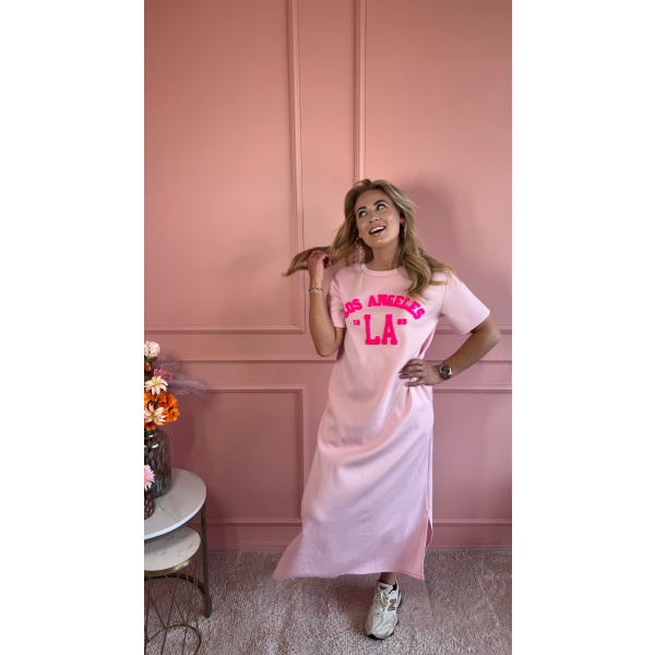 LA jurk roze