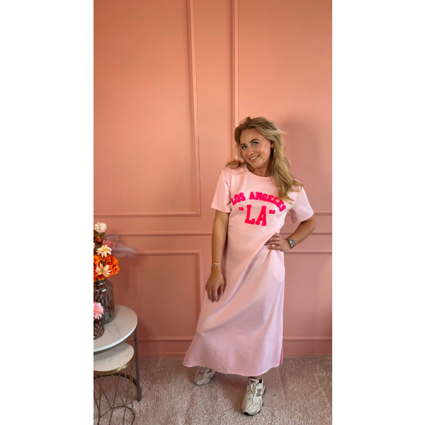 LA jurk roze