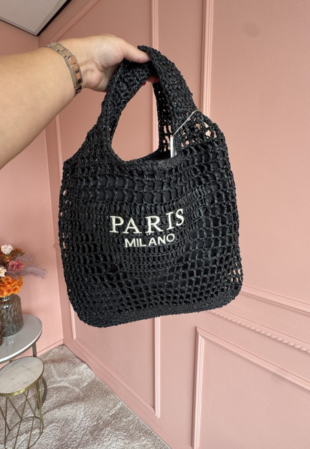 Paris summerbag black