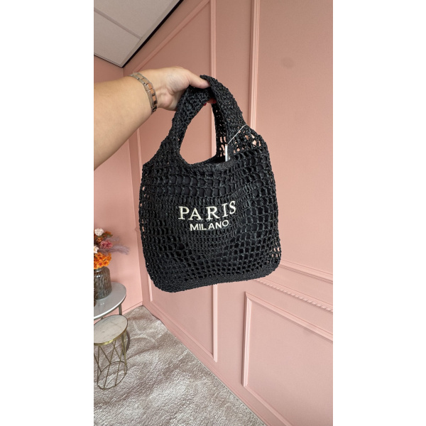 Paris summerbag black
