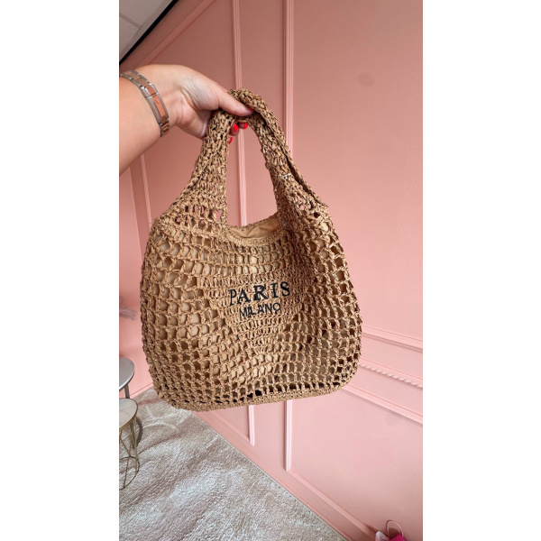Paris summerbag taupe