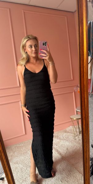 Long black dress