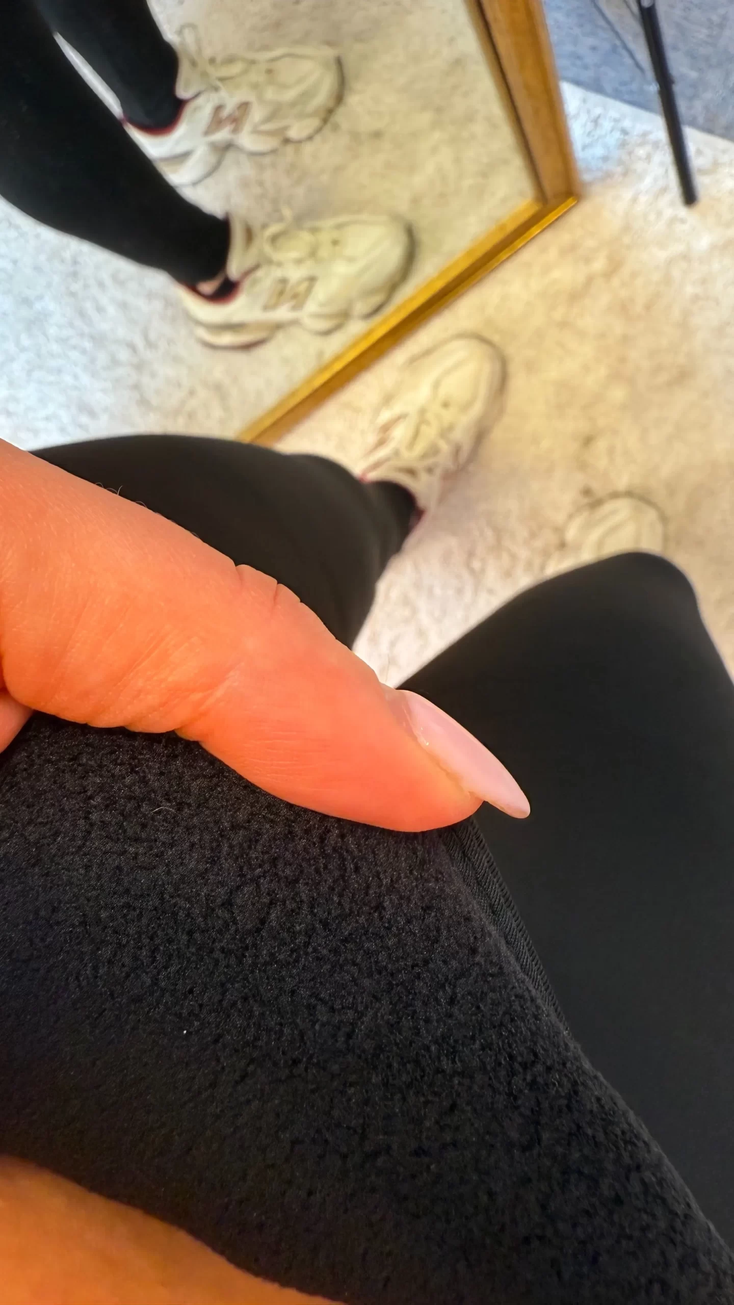 Comfy legging zwart