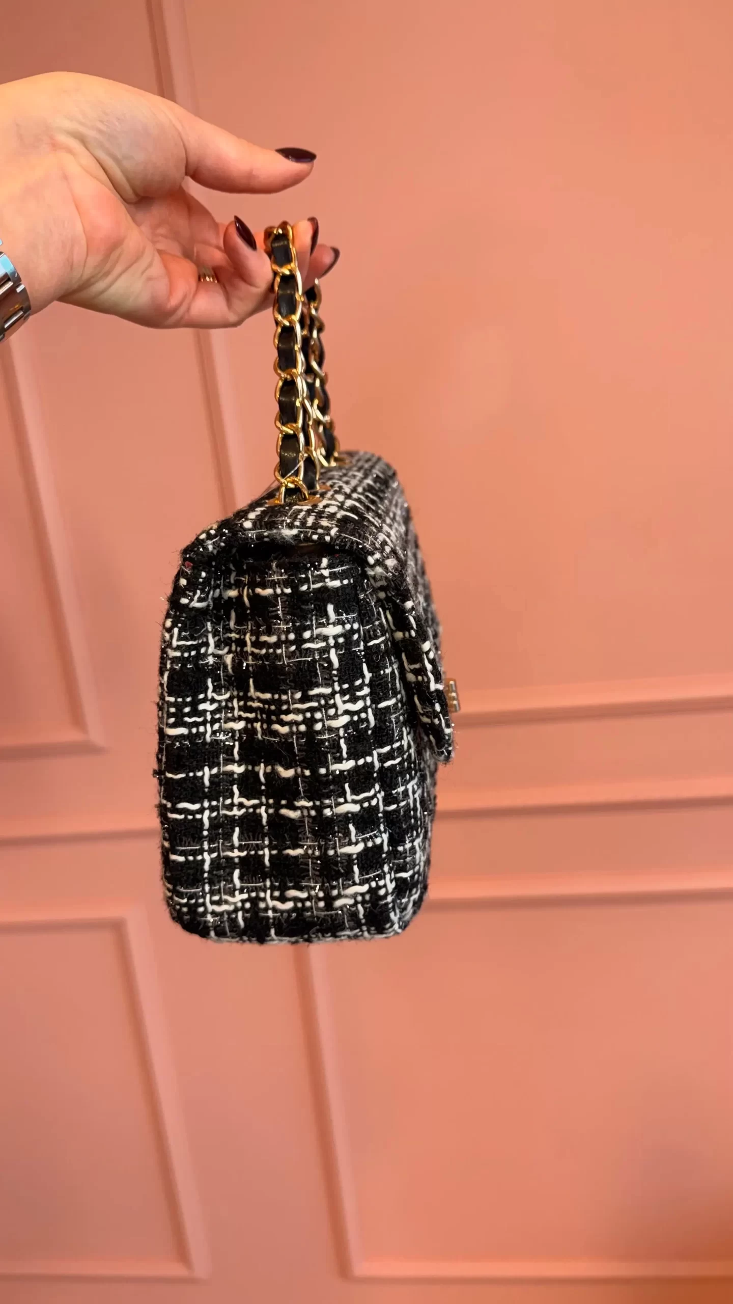 classic bag zwart
