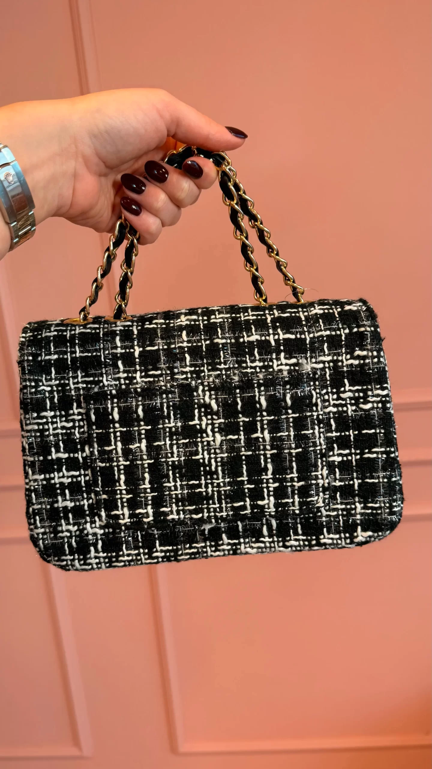 classic bag zwart