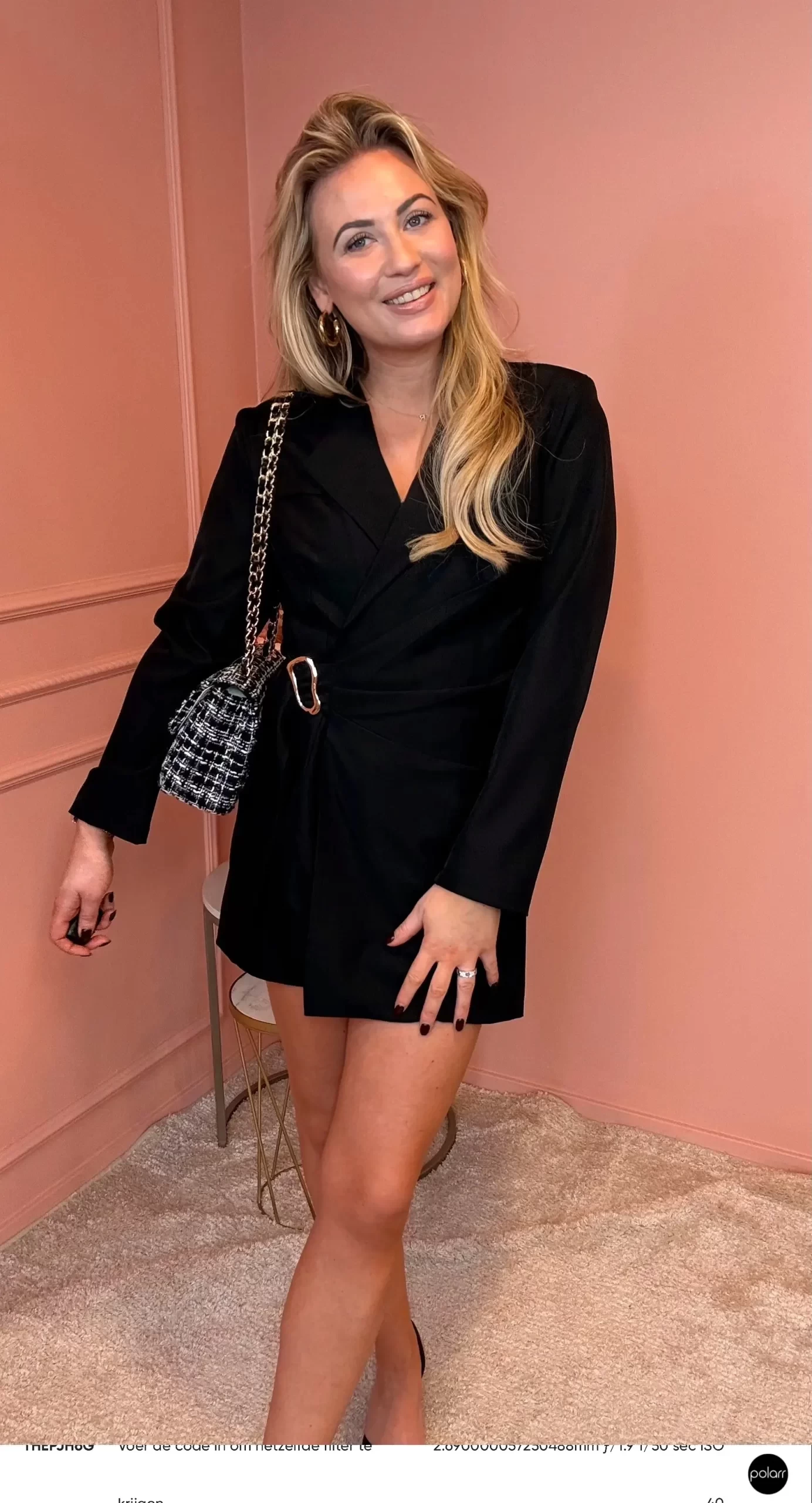 joy playsuit zwart