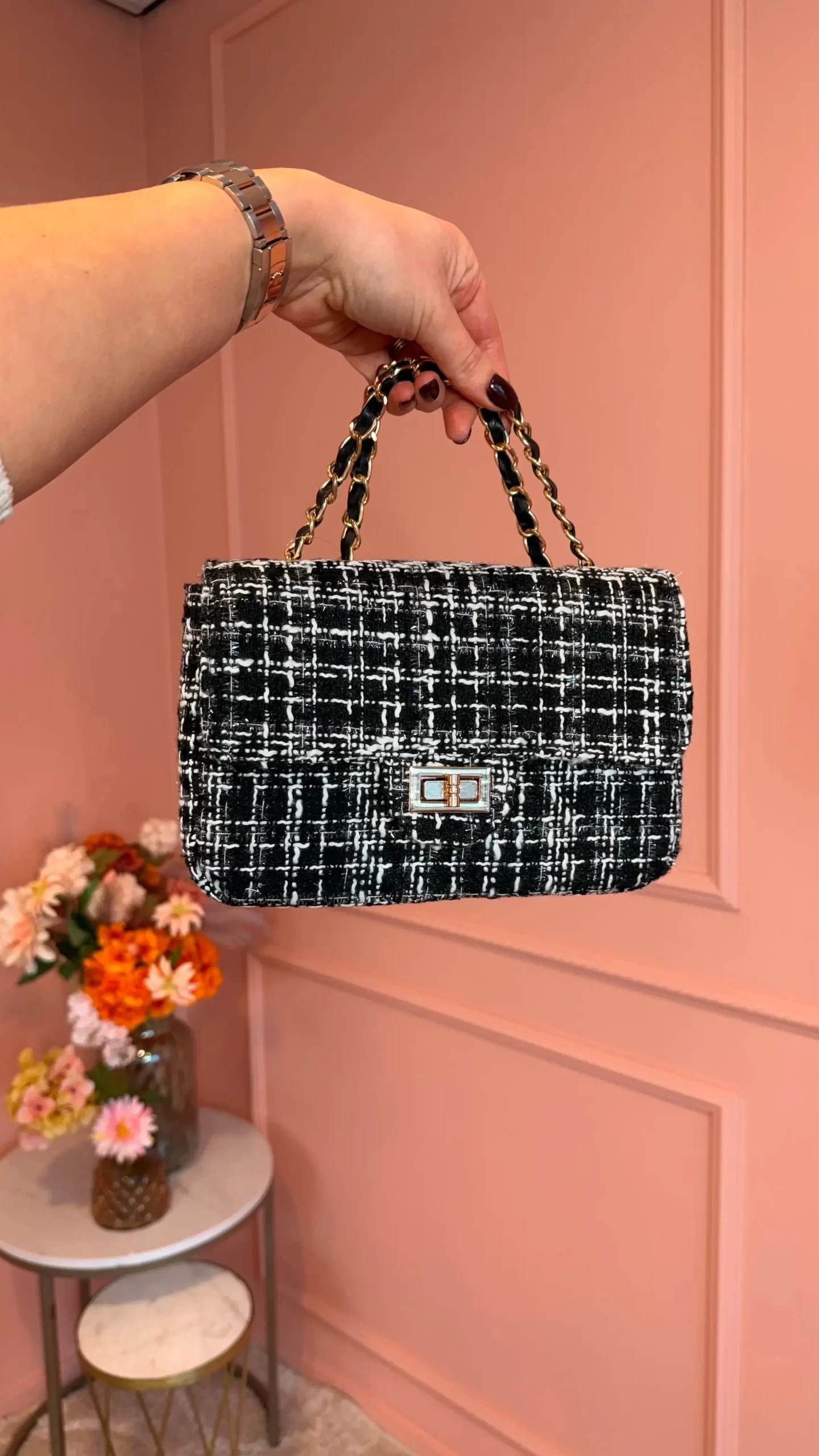 classic bag zwart