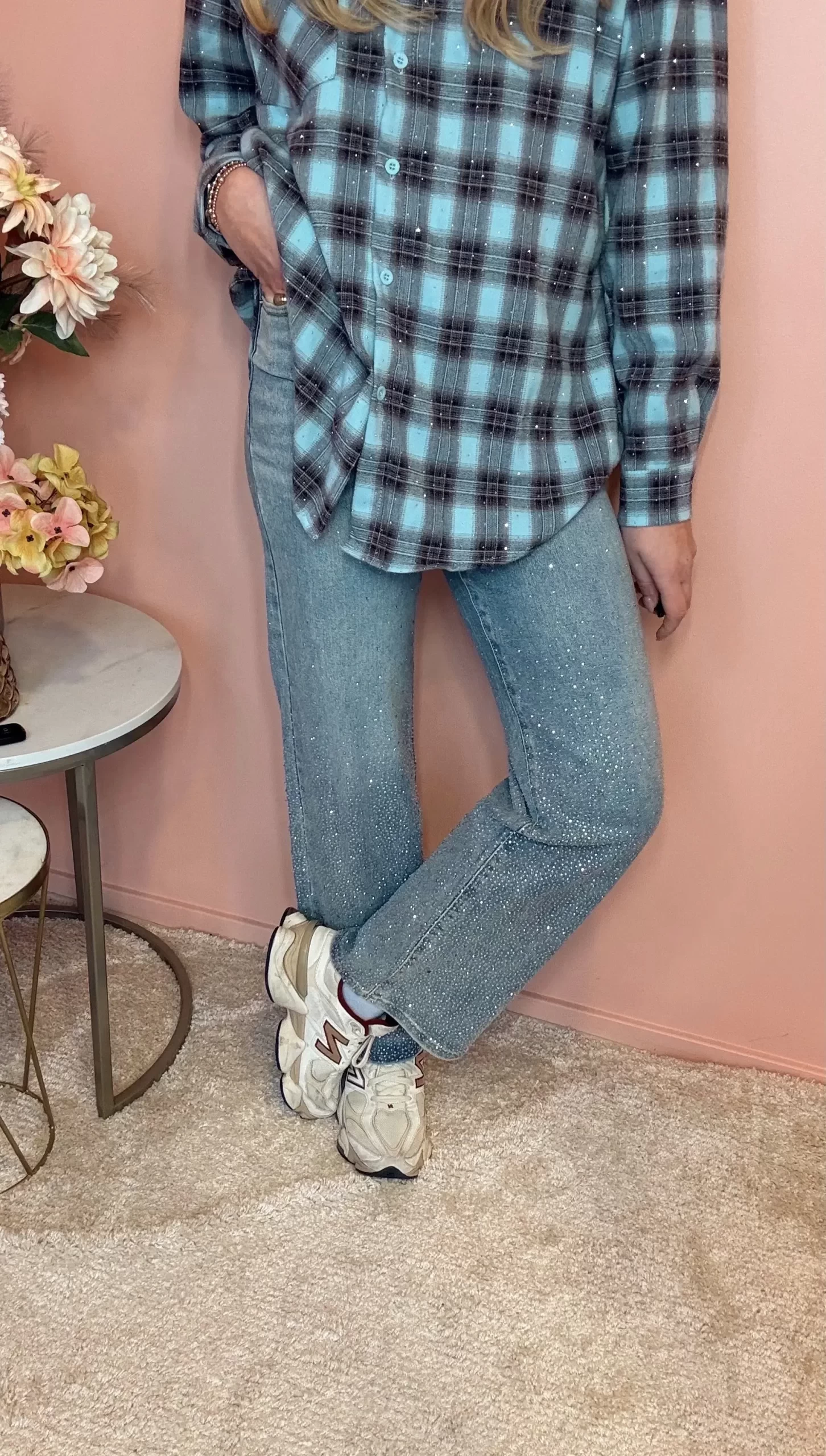 Perfect fit diamond jeans