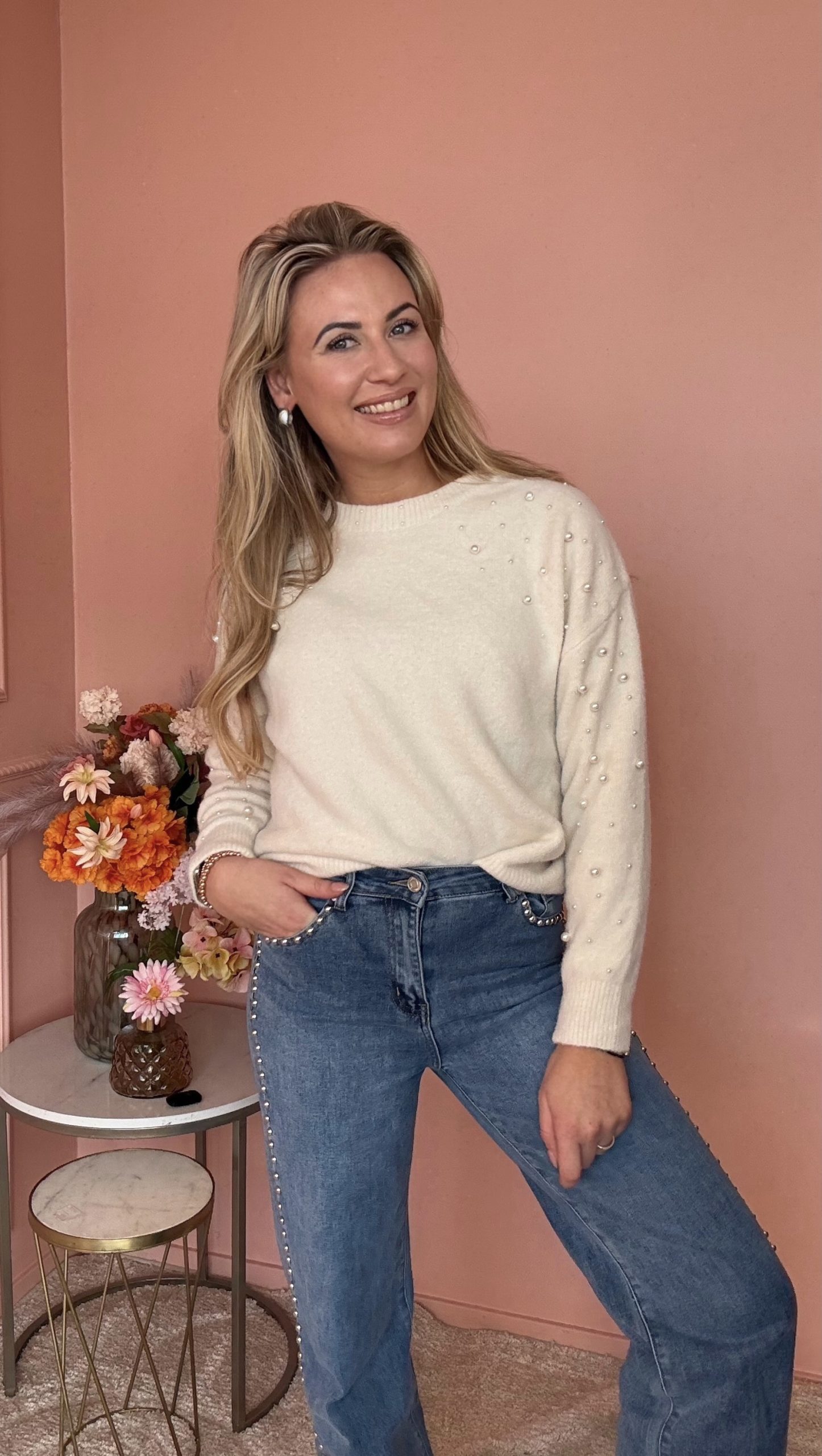Pearly knit wit