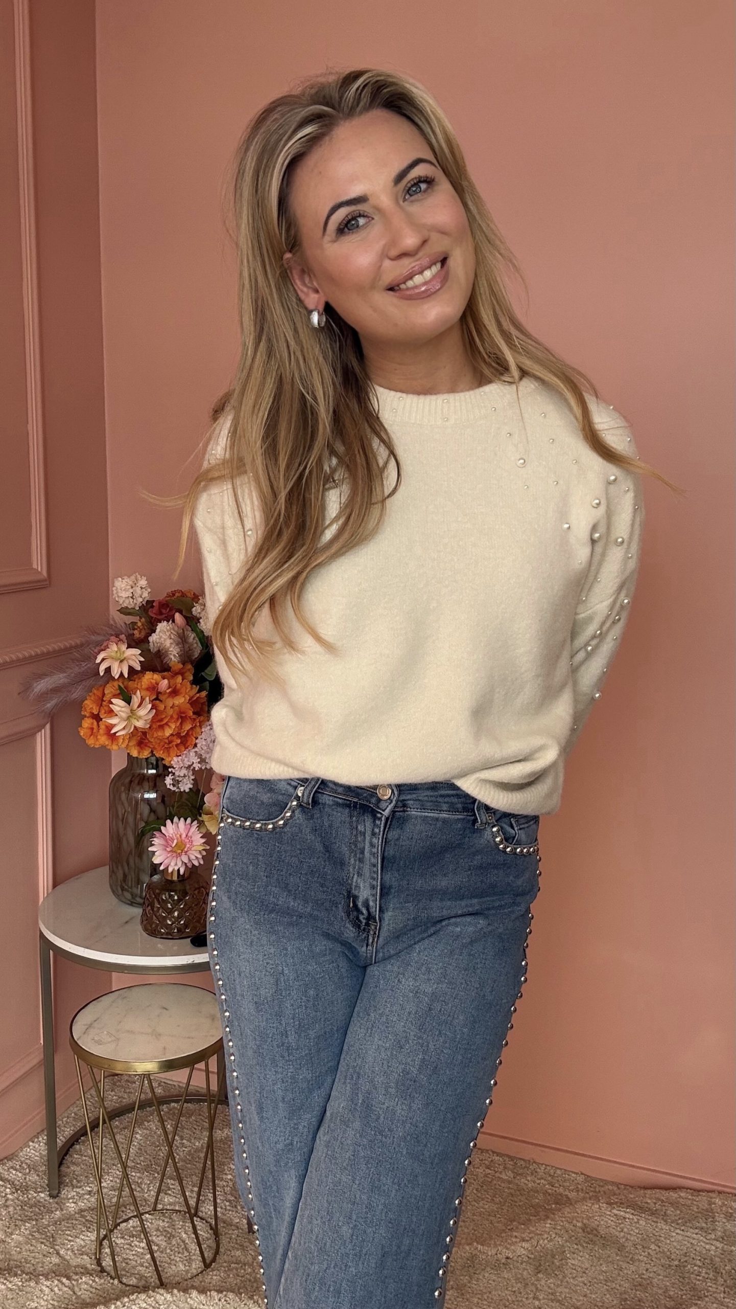 Pearly knit wit
